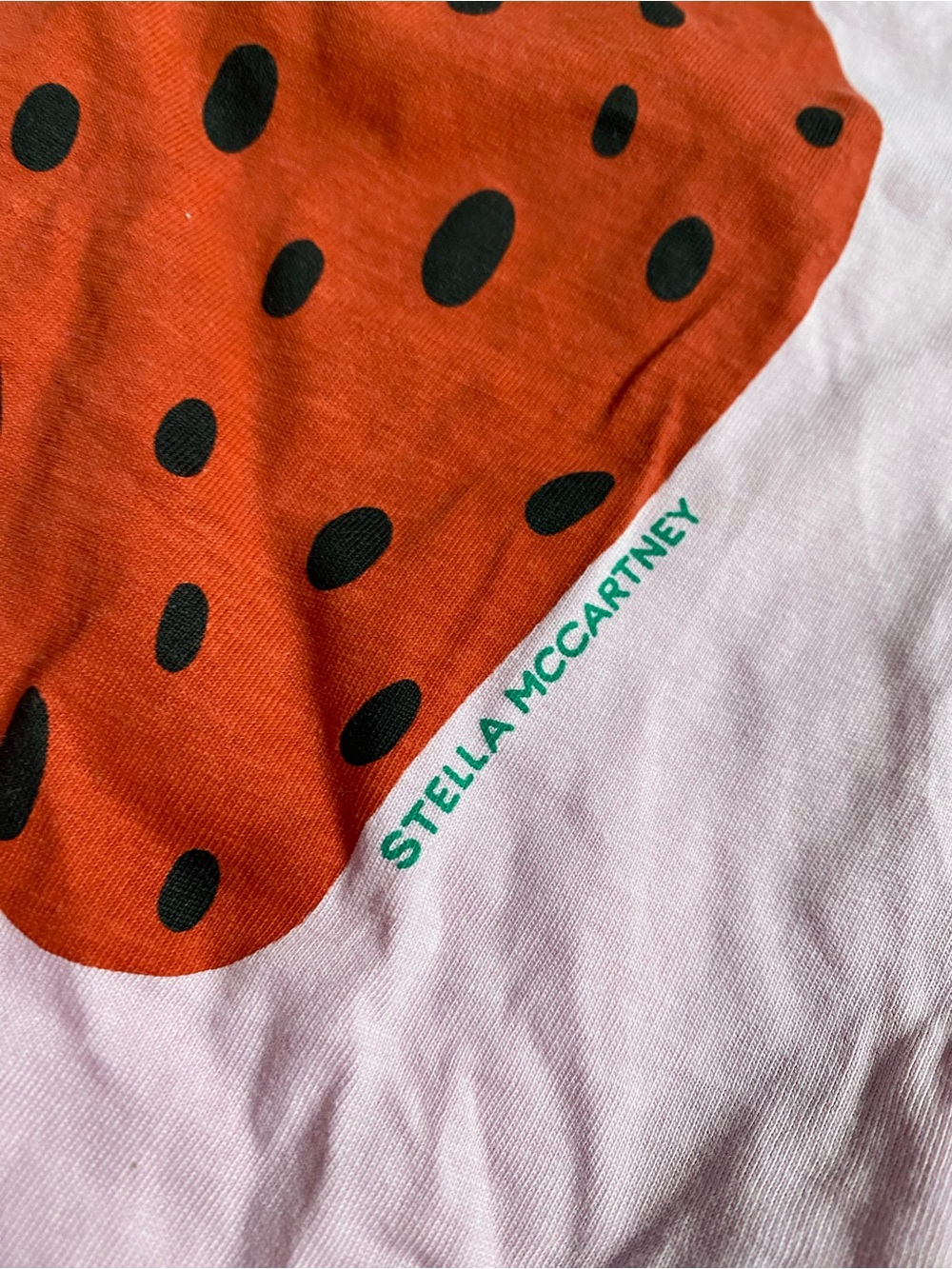 STELLA MCCARTNEY Pink Strawberry Tee & Shorts Set - Picture 4 of 5